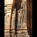 Relief an der mittleren Cella des Prasat Kravan